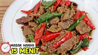 RESEP TUMIS DAGING SAPI SIMPEL, ASLI ENAK BANGET!