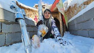 A cameraman and a cave rescue for a grandmother in a snowstorm