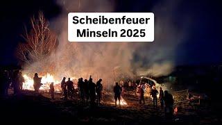 Traditionelles Scheibenfeuer in Minseln (08.03.2025)