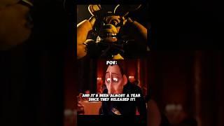 POV: It's been almost a year since they released Five Nights at Freddy's movie! |#shorts #nostalgia