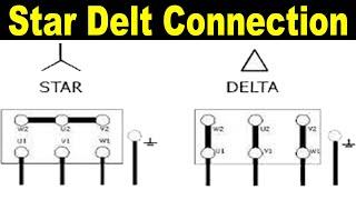 star delta power wiring | star delta motor | Ali Technical Power