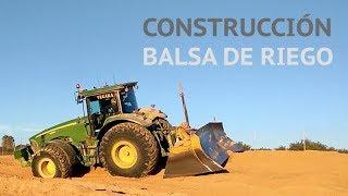 Construcción de balsa de riego | Primera parte