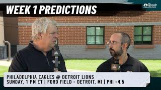 NFL Week 1: Reuben Frank & Dave Zangaro's predictions for Eagles-Lions | NBC Sports Philadelphia