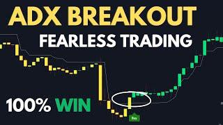 This ADX tradingview Breakout Indicator predicts 100% accurate reversals  Zero Loss Again