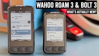 Wahoo ROAM 3 & BOLT 3 Hands-on: Everything New Detailed!