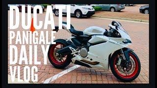 DAILY VLOG ON A DUCATI PANIGALE 959! V4 First Ride Video, And Where Have I been!?!