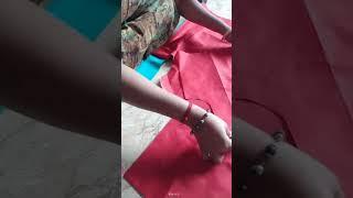 40 inch size blouse ️ cutting method