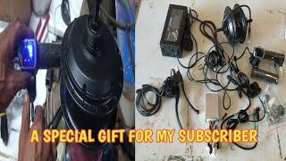 A SPECIAL GIFT FOR MY SUBSCRIBER unboxing 36v 350w hub motor kit