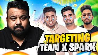 TARGETING TEAM X SPARK *Epic * | Funny BGMI Highlights