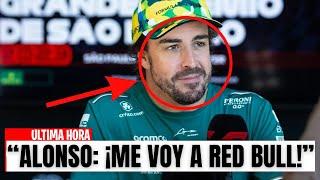 F1 HOY: ¡RED BULL REEMPLAZARÁ a MAX VERSTAPPEN con FERNANDO ALONSO! *FORMULA 1 en SHOCK*