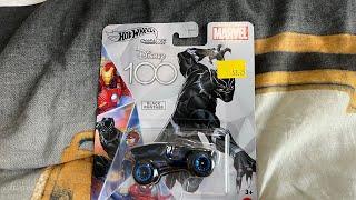 Hotwheels Character Cars Disney 100 Black Panther car Hotwheels unboxing review