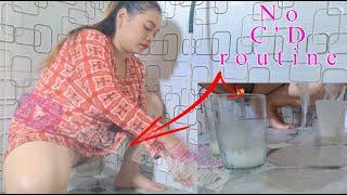 Mother cleans kitchen utensils with love||single mom||salsa erawati||ligo challengee