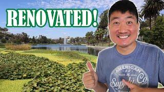 Touring the Newly Renovated ECHO PARK LAKE in Los Angeles!