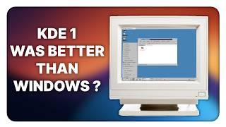 The first version of KDE was VERY different!