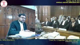 30 July 2024 | Court Room No. 2 | Live Streaming of the Court proceedings.