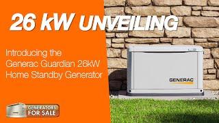 UNVEILING The 26kW Generac Guardian Home Standby Generator And How It Differs From A 24 kW