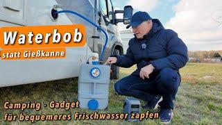 Waterbob, der tragbare Wasserkanister mit integr. Pumpe - ein toller Helfer beim Camping!