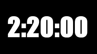 2 HOUR 20 MINUTE TIMER • 140 MINUTE COUNTDOWN TIMER ⏰ LOUD ALARM ⏰