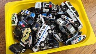 Box Full Of Police Cars Die cast alloy Cars * - MyModelCarCollection