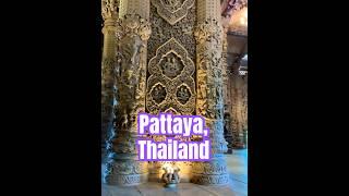 Inside the Sanctuary of Truth.  Pattaya Thailand #sanctuaryoftruth  #pattaya #thailifestyle