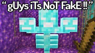 Hilariously FAKE 1.19 Minecraft Speedruns...