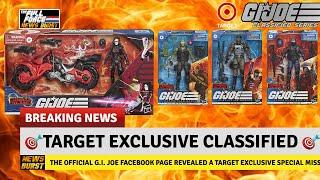 NEWS BURST!! TARGET EXCLUSIVE CLASSIFIED SPECIAL MISSIONS COBRA ISLAND!!