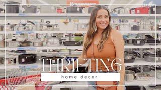 COME THRIFT WITH ME FOR HOME DECOR | Thrift haul & home decor on a budget!