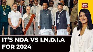 INDIA Vs NDA: Opposition Alliance Reveals New Name | Highlights From The Crucial Meeting