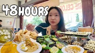 what i eat in a weekend in PALEMBANG | grandma makes me pempek + indonesian food must try (part 2)