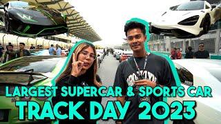 LARGEST SUPERCAR & SPORTS CARS PARADE TRACK DAT 2023 !!! SEMUA SPORTS CAR TURUN PADANG...