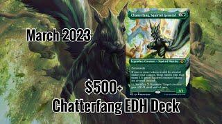 $500+ Chatterfang, Squirrel General EDH Deck! (March 2023) #mtg #mtgdecks #edh #magicthegathering