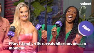 FBoy Island’s Ally reveals hilarious unseen moment | Yahoo Australia