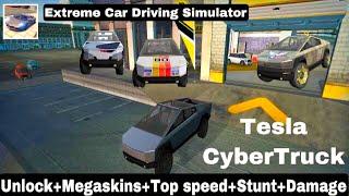 Extreme Car Driving Simulator Tesla CyberTruck Unlocked. #mzkgames #teslacybertruck #ios #android