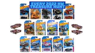 EVERY SINGLE 2022 Hot Wheels TREASURE HUNT (COMPLETE LIST)