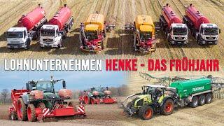 Lohnunternehmen Henke - Frühjahrsarbeiten (Düngung & Aussaat) | Teil 1
