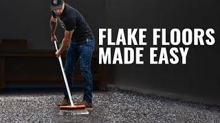 Leggari FLAKE FLOOR In 5 Simple Steps | Durable & High End