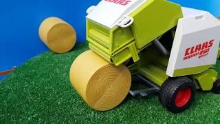 BEST of RC Bruder Tractors Bale wrapper videos!