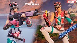 Fortnite August 2024 Crew Pack (The Operator Skin) GAMEPLAY!