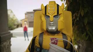 Transformers Bumblebee Converting Child Costume