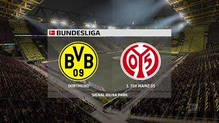  Borussia Dortmund vs Mainz  | Bundesliga (16/10/2021) | Fifa 21