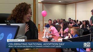 More than 80 Arizona foster children adopted on National Adoption Day