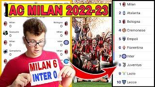 Ho SIMULATO tutto il CAMPIONATO 2022-23 del MILAN! Ecco COSA è SUCCESSO!!