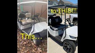 WHAT DOES IT COST TO REBUILD A GOLF CART FROM THE FRAME UP?(MELTDOWN BUILD COST)