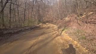 TTR230 riding at Windrock Park Trail G6 Downhill...HD