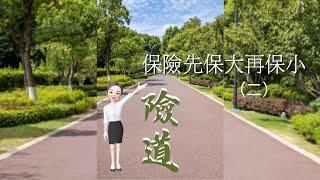 【險道_林巧軒】保險先保大再保小（二）|保險資訊|健康資訊|醫療資訊|傳遞價值 #保險觀念#保險價值#壽險_產險_團險