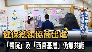 健保總額協商出爐　「醫院」及「西醫基層」仍無共識－民視新聞