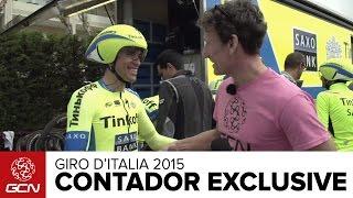 Alberto Contador Exclusive Interview | Giro D'Italia 2015