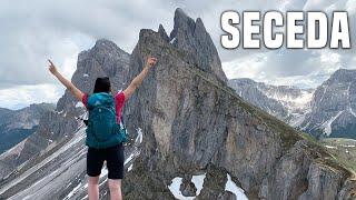 Seceda: Wanderung zum bekanntesten Fotomotiv in den Dolomiten in Südtirol