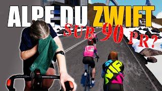 ALPE DU ZWIFT - Can I go sub 90?