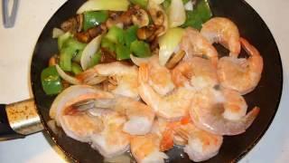 The worlds best home cooked Shrimp Stirfry